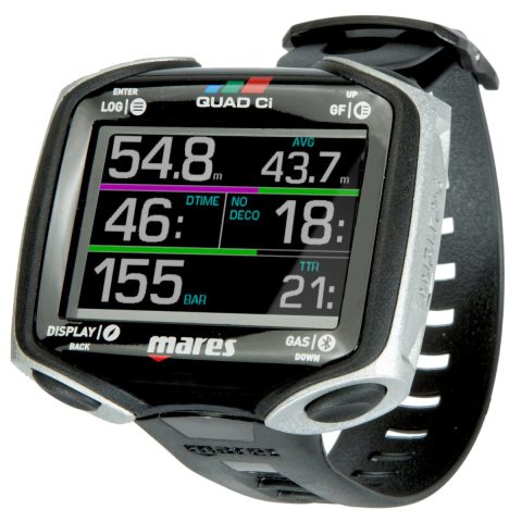 Mares Quad CI Colour Screen Air Integrated Dive Computer