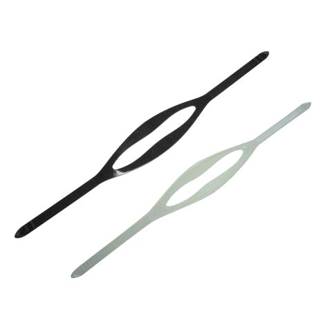 Mares X-Vision Mask Strap Clear + Black Flat