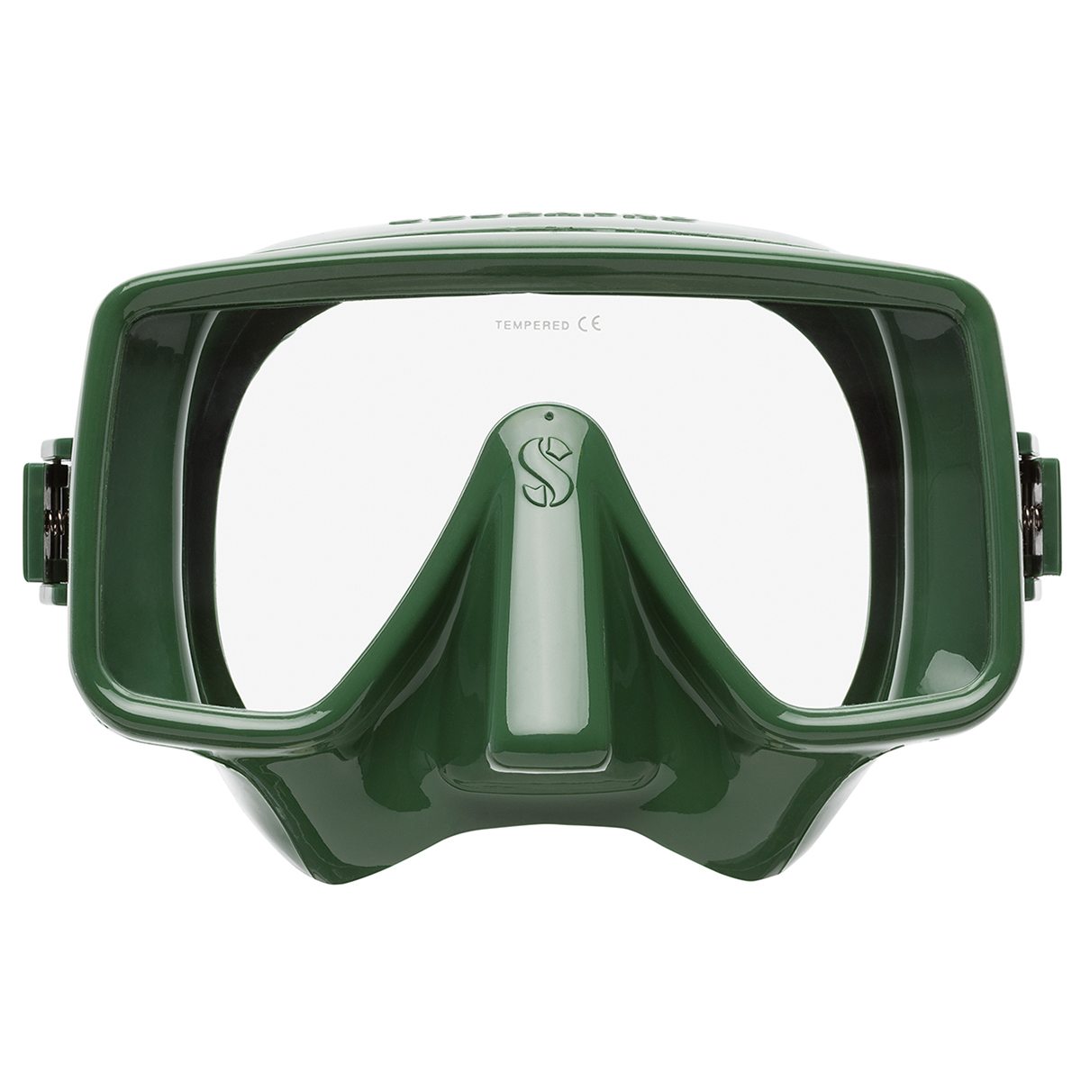 Scubapro Frameless Diving Mask Army Green Front
