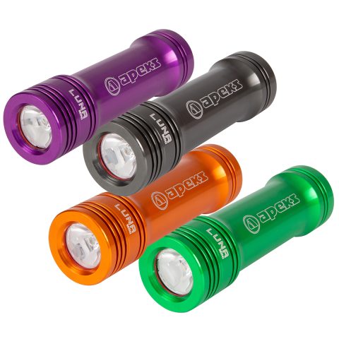 Apeks Luna Mini 1000 Lumens Dive Light All Colours