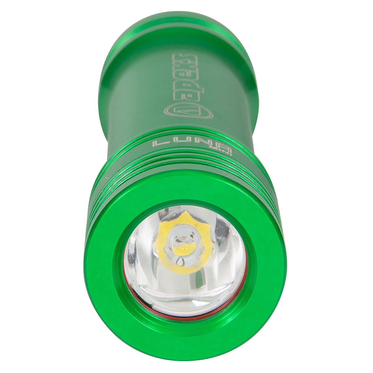 Apeks Luna Mini 1000 Lumens Dive Light Green Front