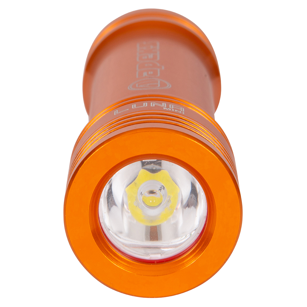 Apeks Luna Mini 1000 Lumens Dive Light Orange Front