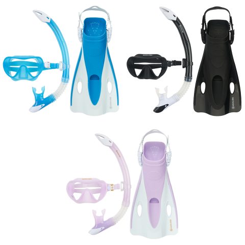 Aqualung Nabul Mask Fins + SNorkel Set All Colours
