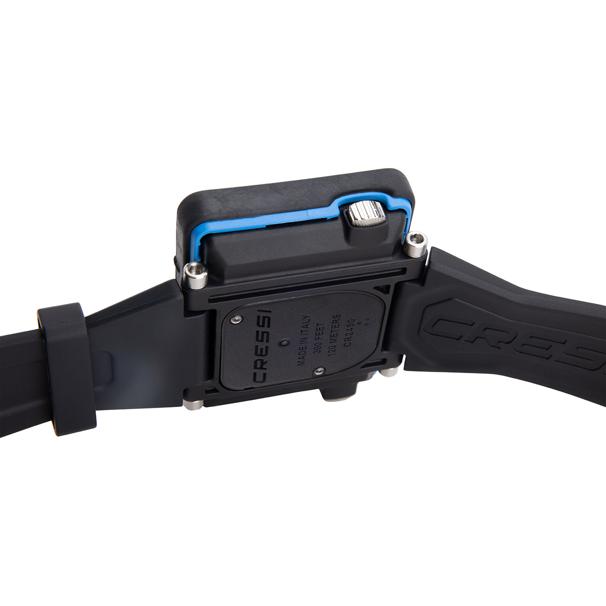 Cressi Raffaello Dive Computer Blue Side
