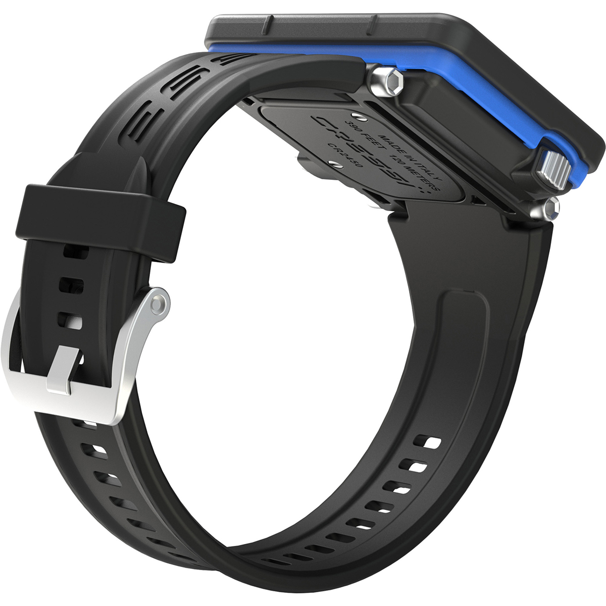 Cressi Raffaello Dive Computer Blue Strap Detail