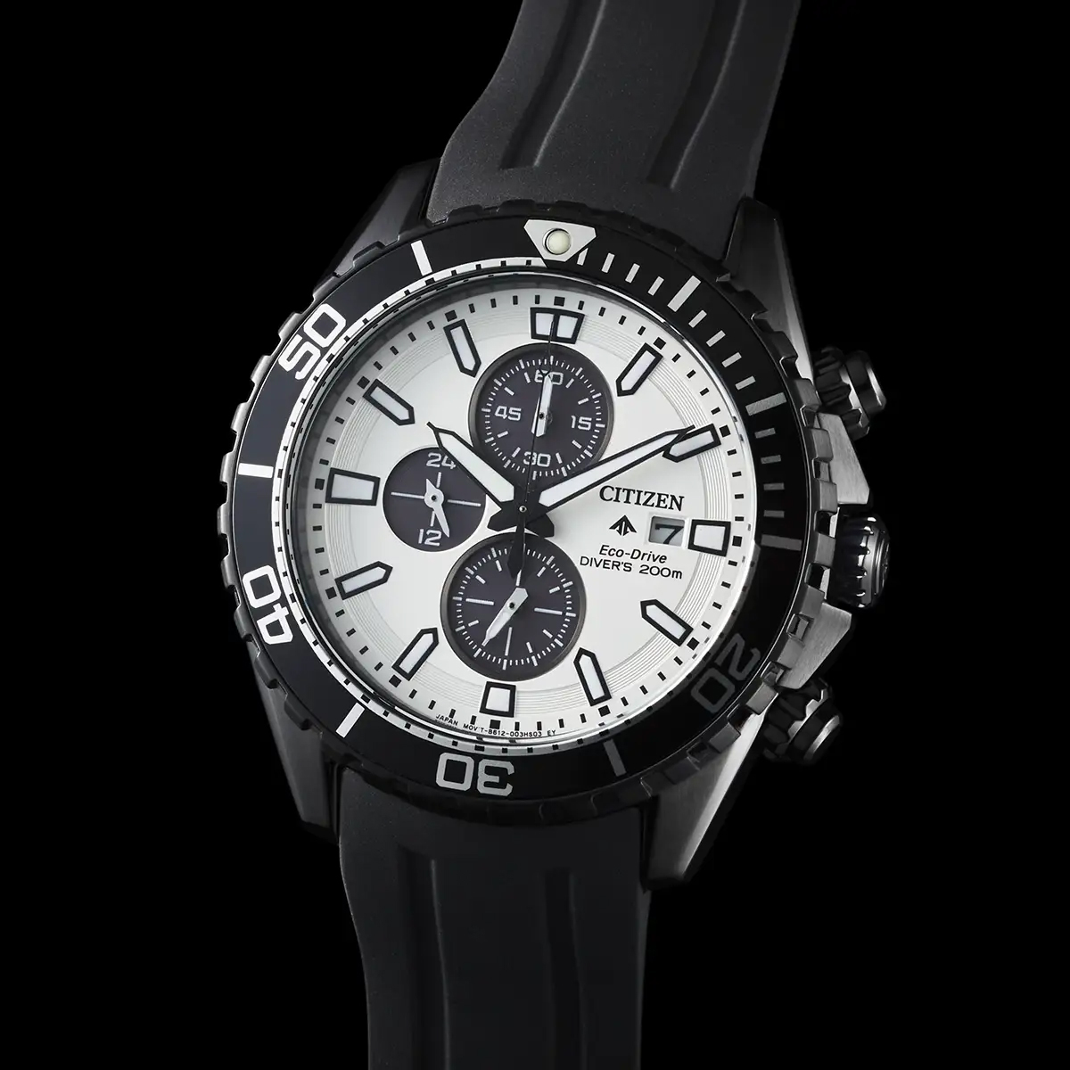 Citizen Promaster Divers Watch Black/White Style Image