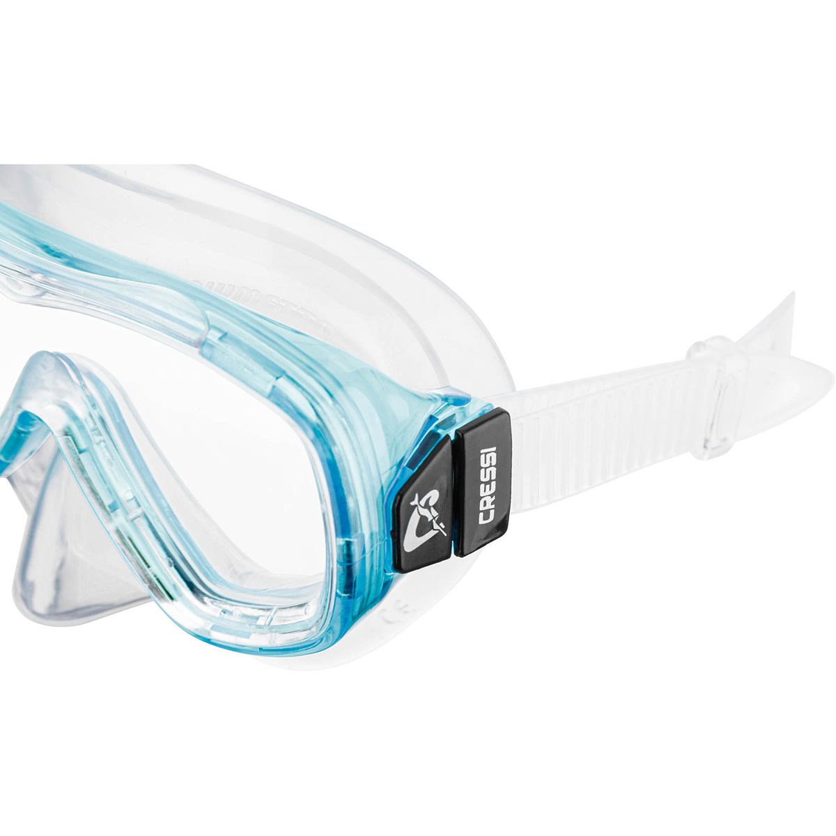 Cressi Piumetta Kids Mask For 3-6yrs Aquamarine Detail