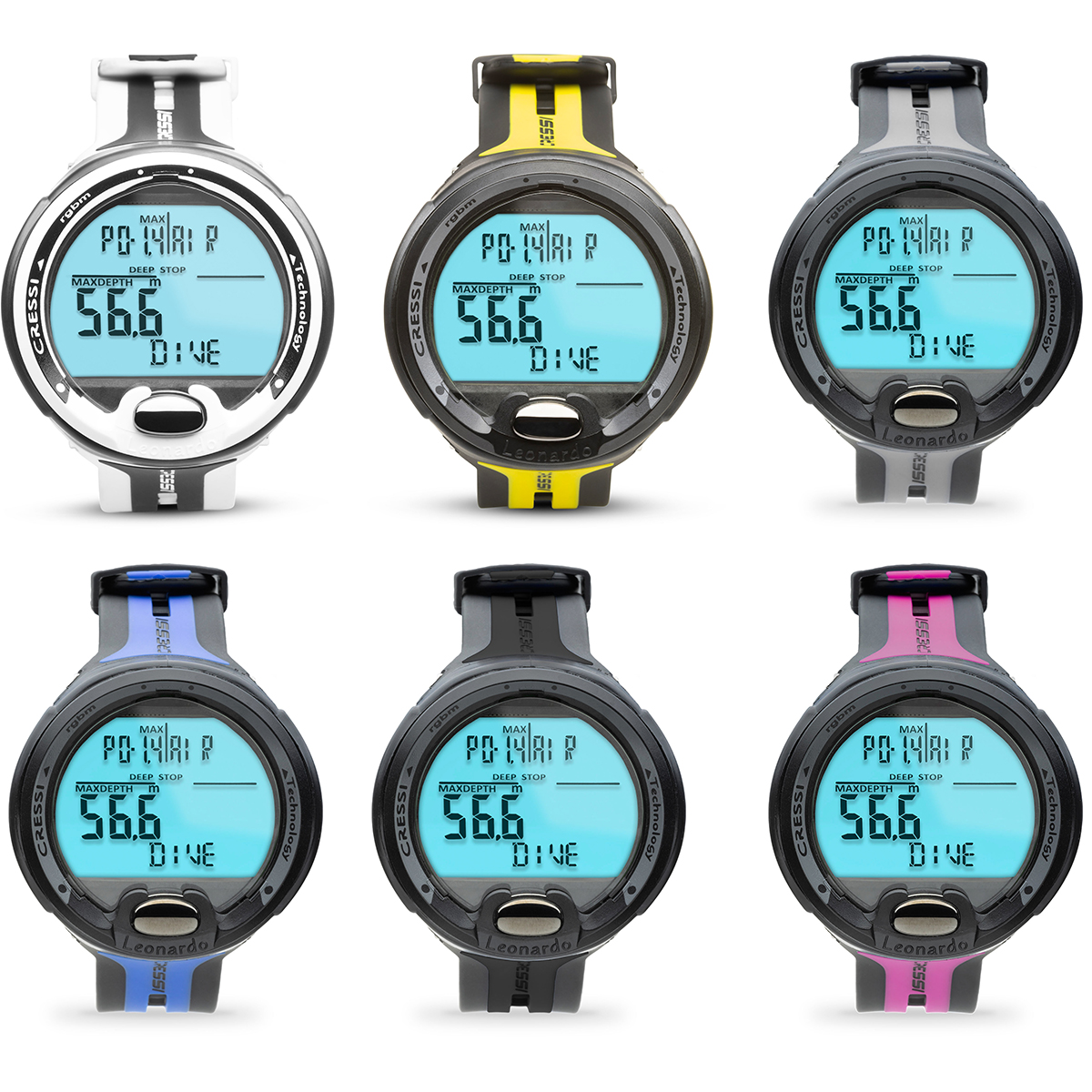 Cressi Leonardo 2.0 Dive Computer All Colours