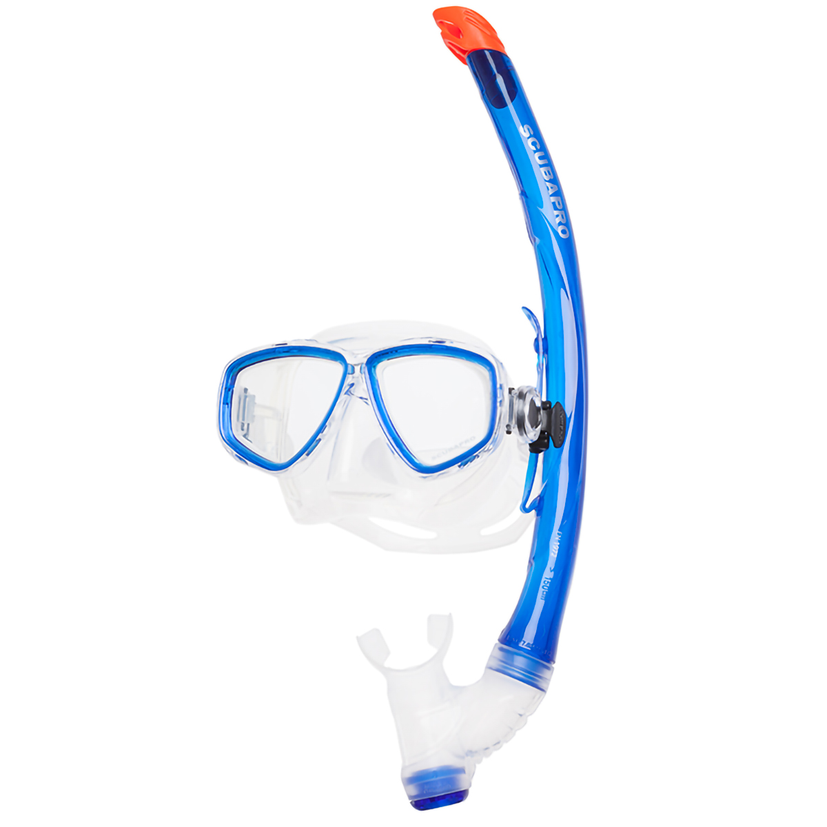 Scubapro Ecco Mask + Snorkel Set For Adults Clear Blue