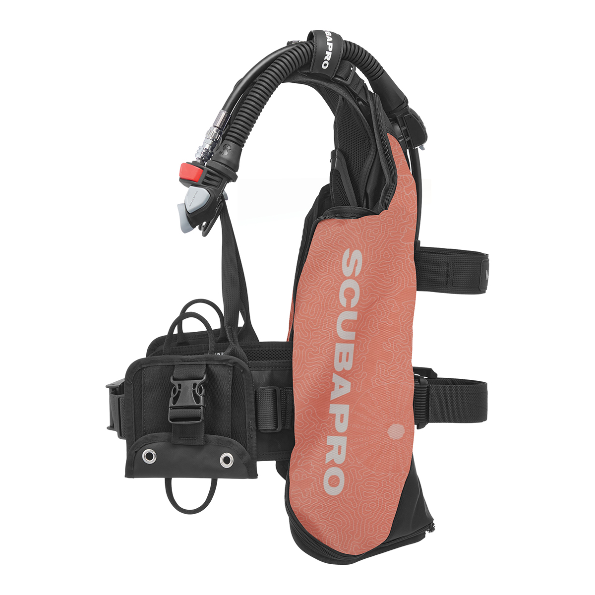 Scubapro Navigator Lite Travel BCD Coral Side