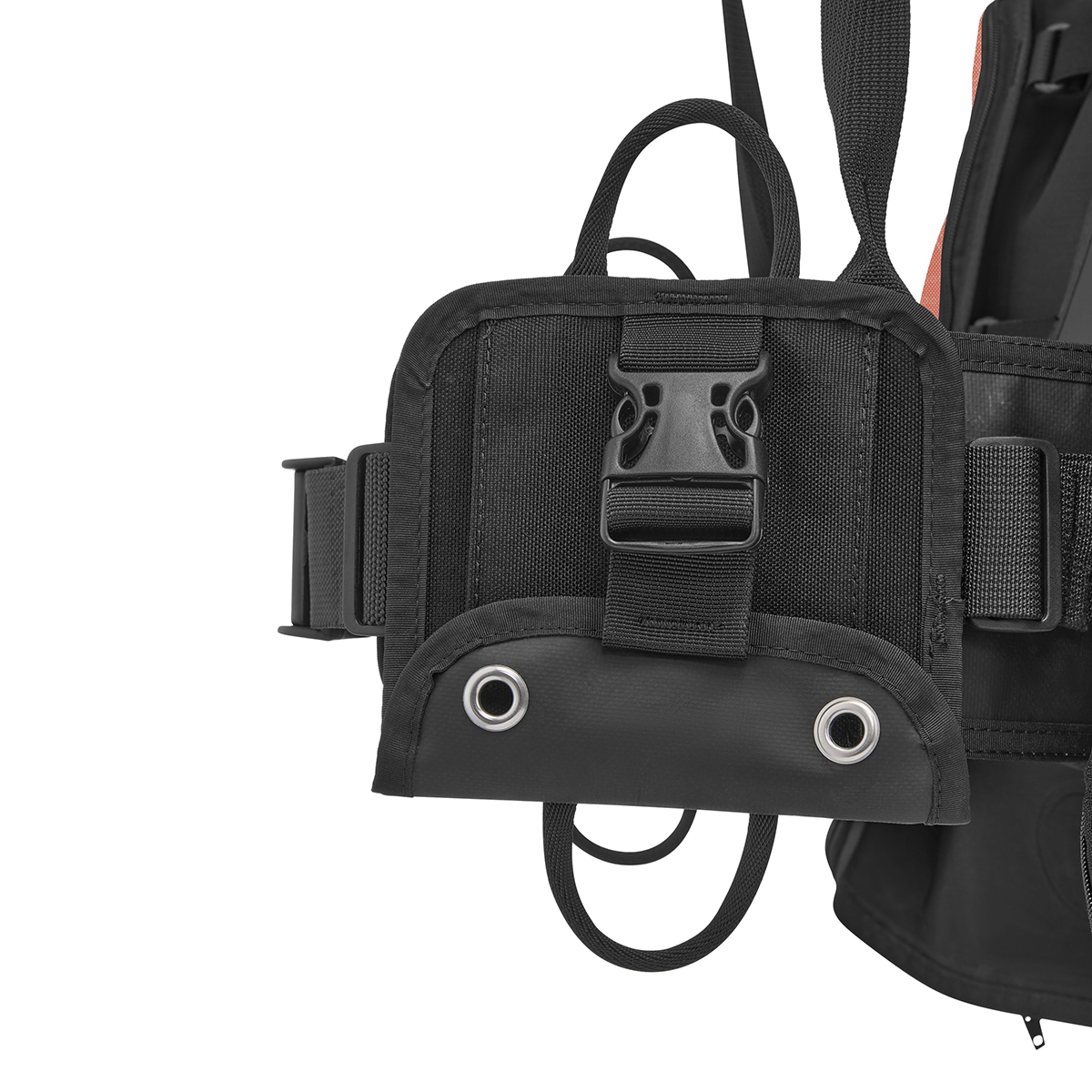 Scubapro Navigator Lite Travel BCD Weight Pocket detail