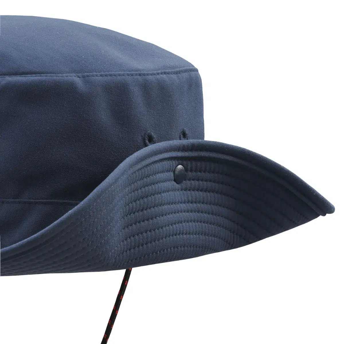Musto evo fast drying brimmed hat true navy brim folded