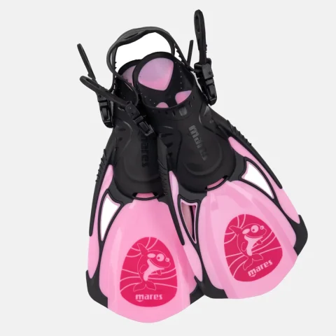 Pink Piper Kids Fins