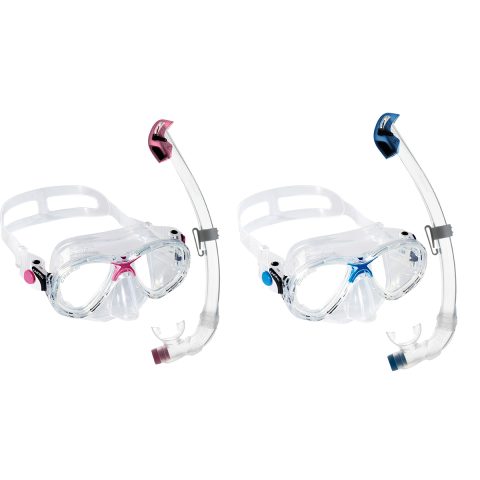 Cressi Marea Junior Mask + Seal Dry Junior KidsMask + Snorkel Set