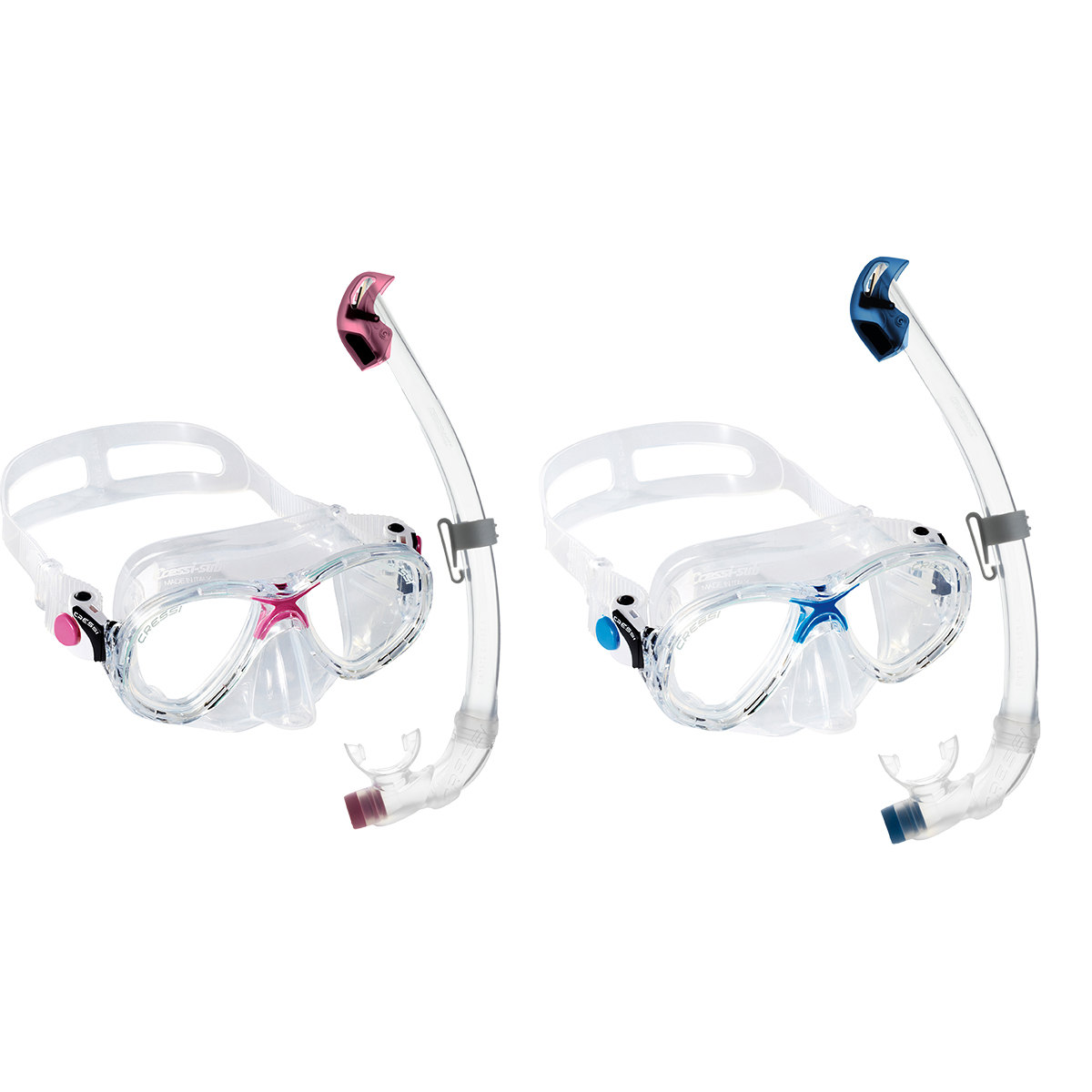 Cressi Marea Junior Mask + Seal Dry Junior KidsMask + Snorkel Set
