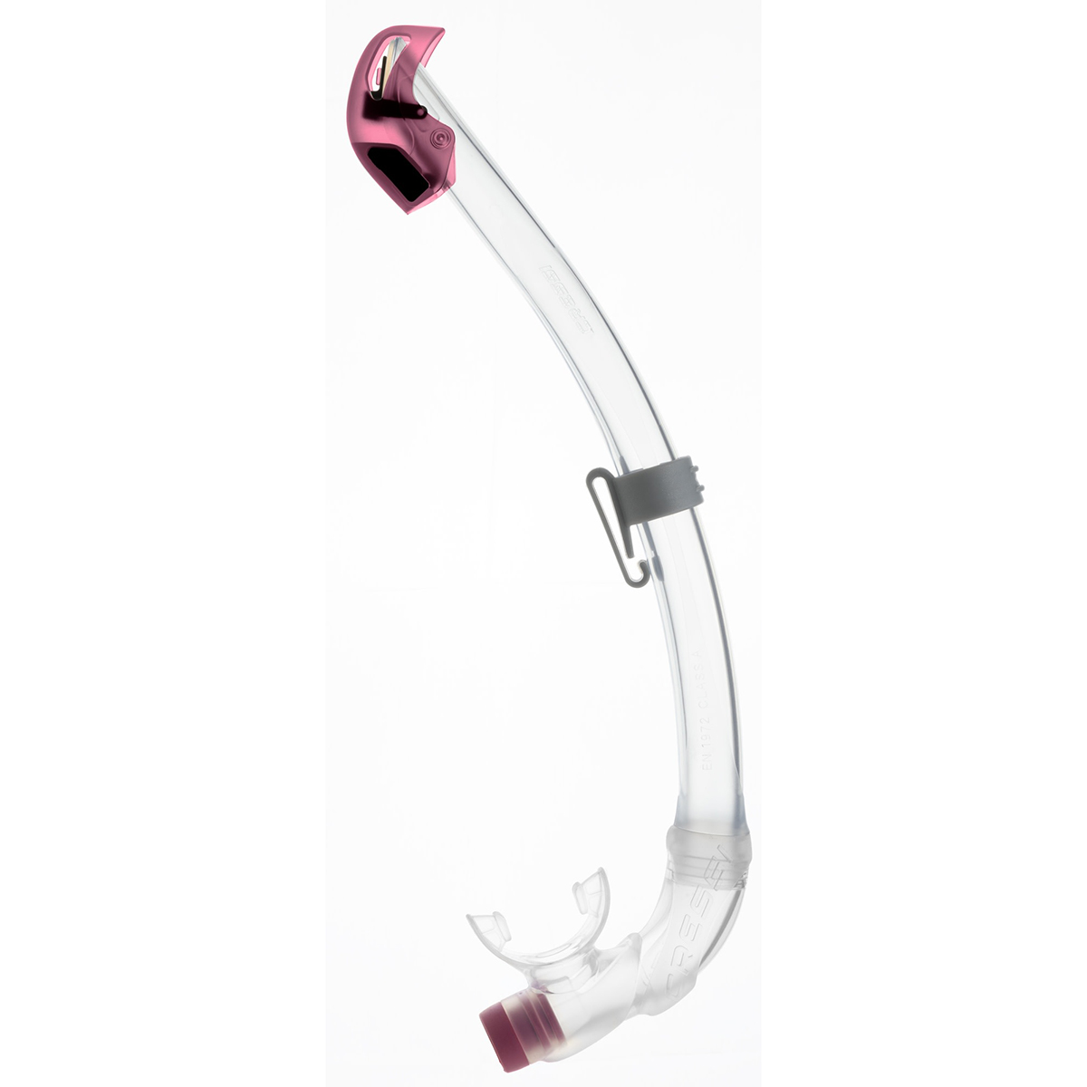 Cressi Seal Dry Junior Kids Dry Snorkel Pink