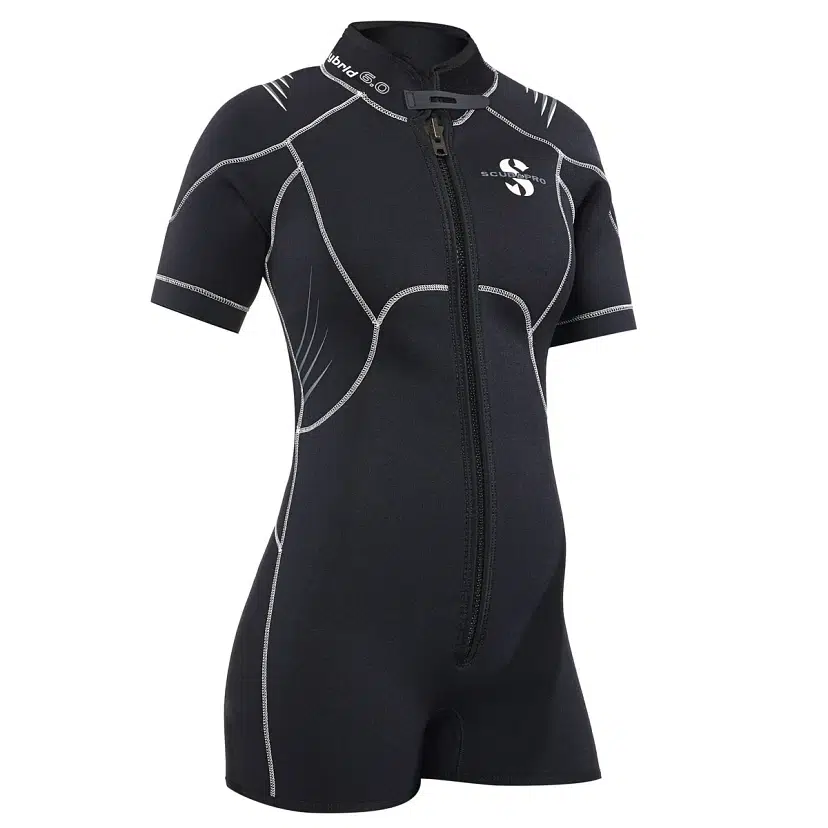 scubapro womens hybrid hood vest hood off