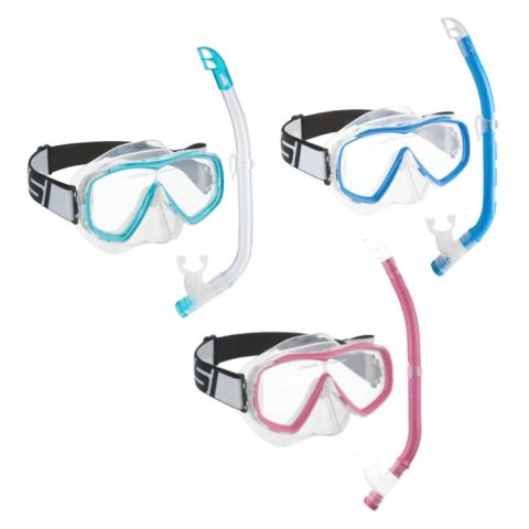 cressi estrella junior top snorkel set all colours