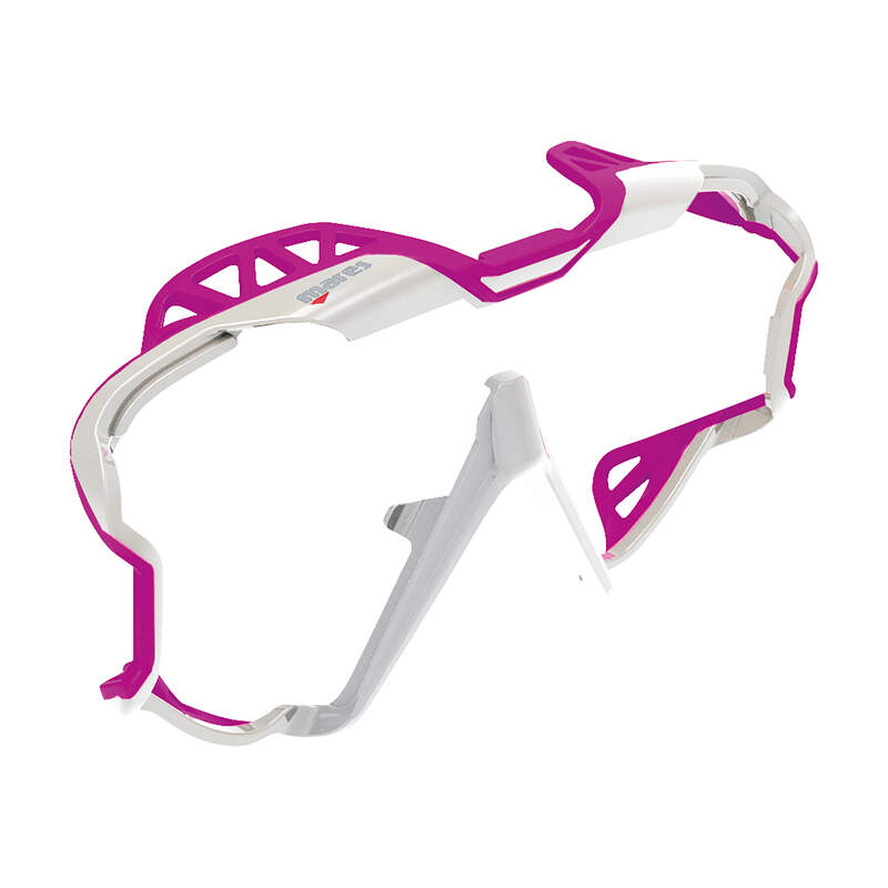 mares pure wire frame white pink