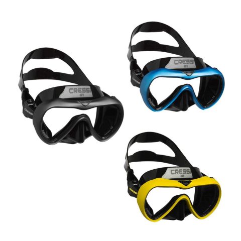 cressi A1 dive mask all colours