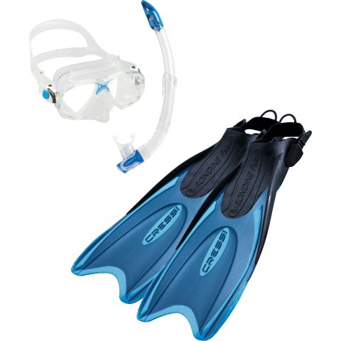 Cressi Palau + Marea Mask Fins and Snorkel Set