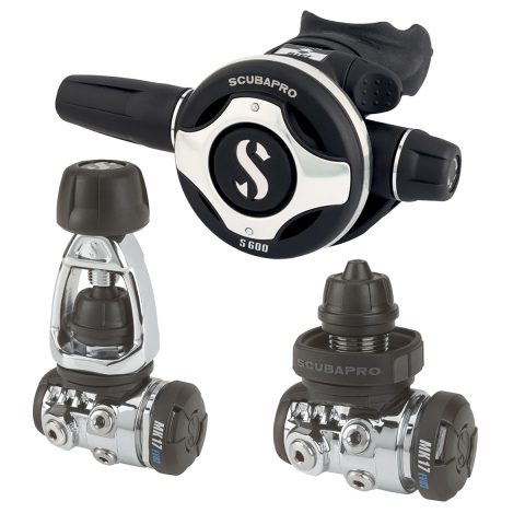 Scubapro MK17 EVO2 S600 Regulator Din and International