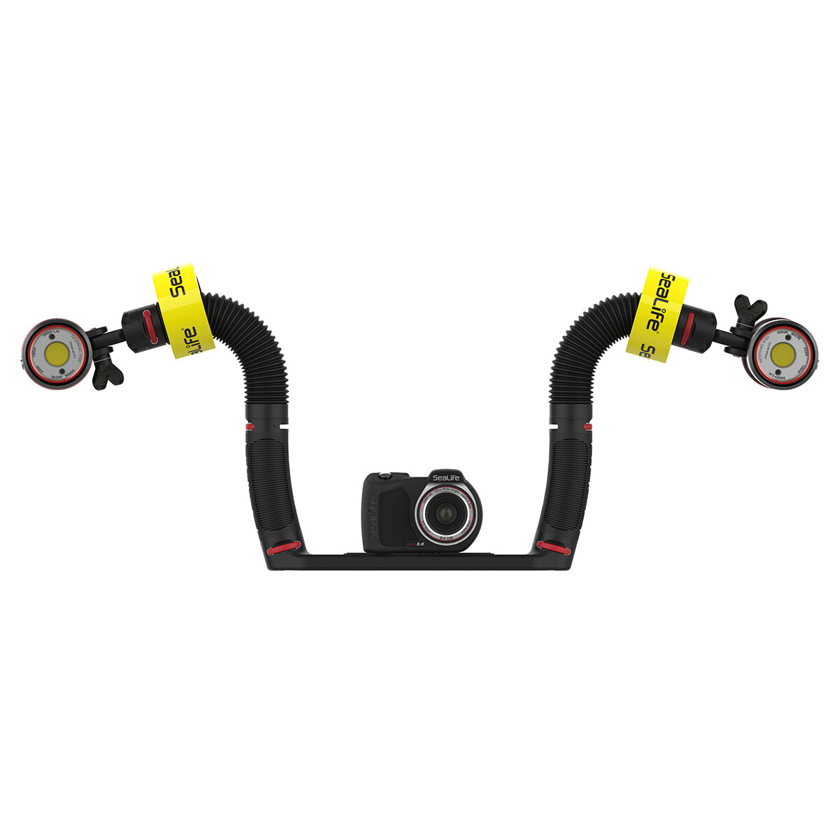 SeaLife Flex Connect Floatation Rings SL931 In Use Micro 3.0 Dual Rig