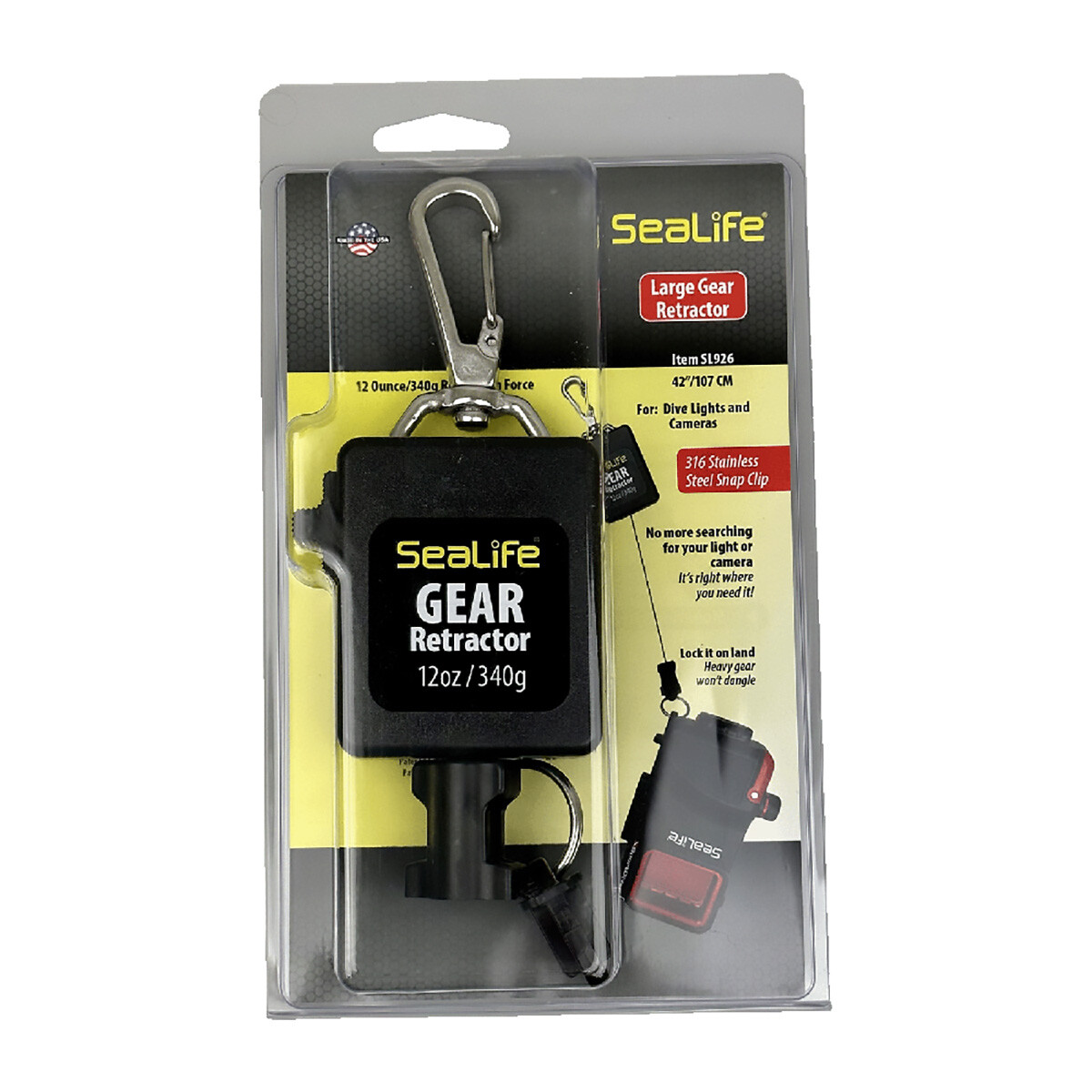 SeaLife Large Gear Retractor Packaged
