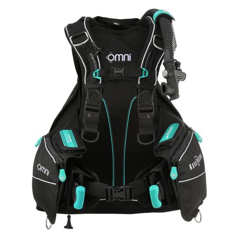 Aqualung Omni Ladies BCD Teal Colour Kit Front
