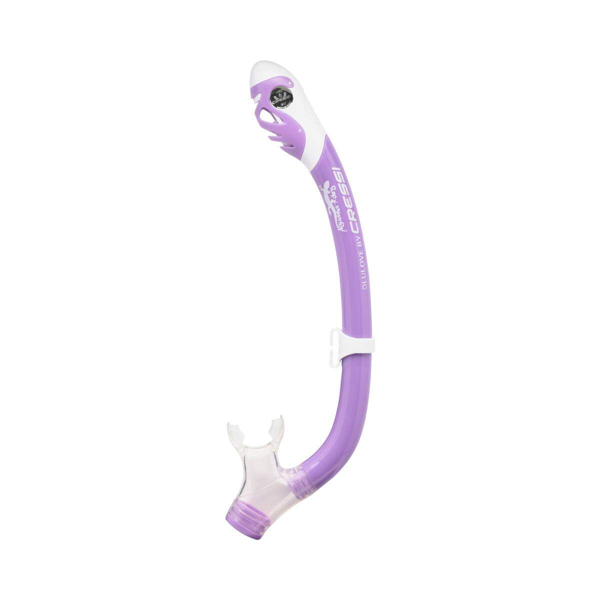 cressi junior rocks snorkel purple
