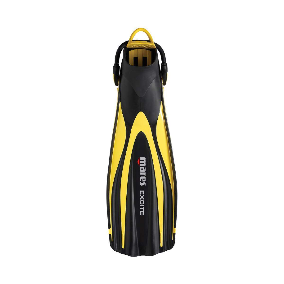 mares excite dive fins yellow