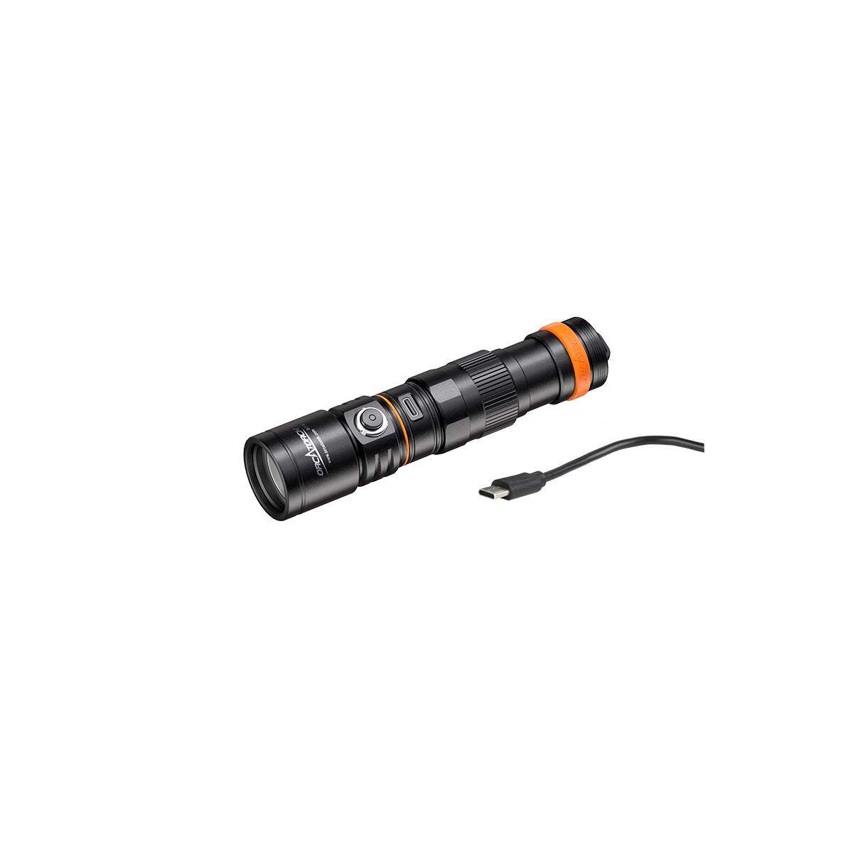 orca torch DC710 with charging cable