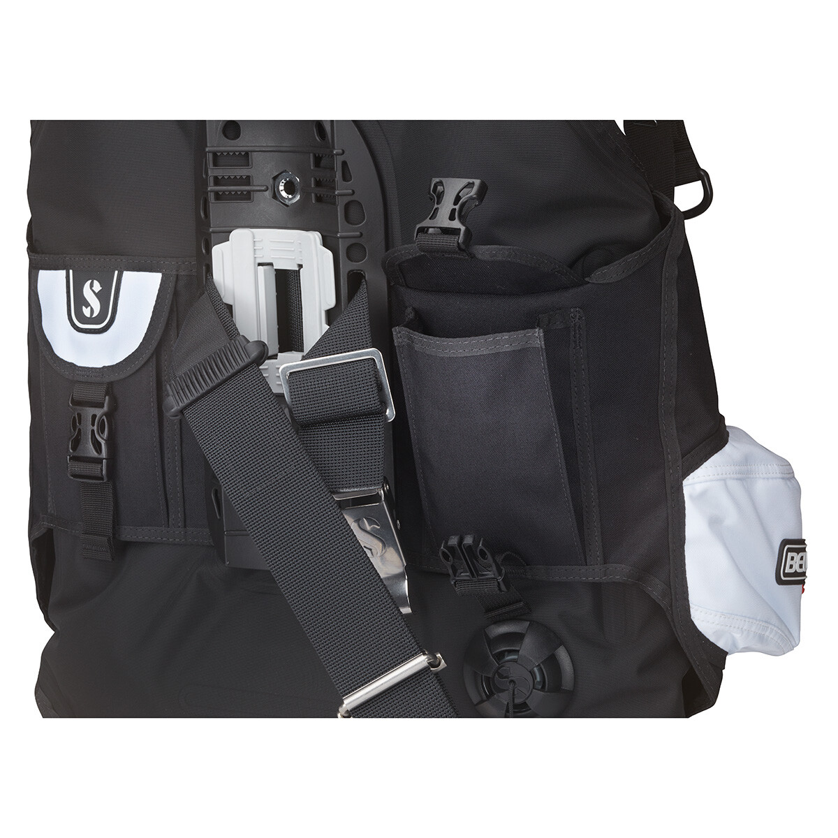 Scubapro Bella Ladies BCD Cinch band Detail