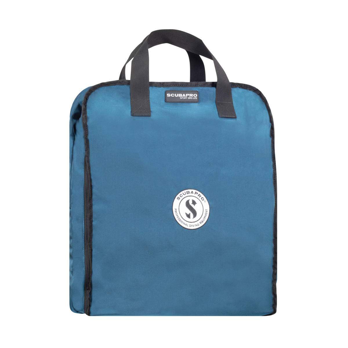 scubapro sport 125 wheeled dive bag folded away