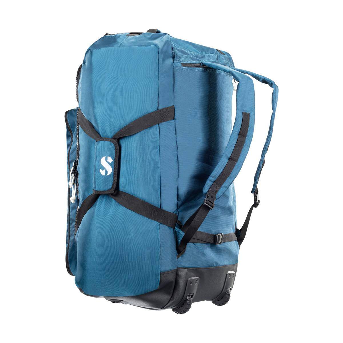 scubapro sport 125 wheeled dive bag left side